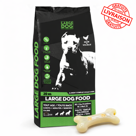 Alimentation Chien 30/18 - 20 kg + 1  OS XL