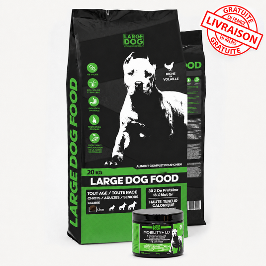 Pack découverte : 1 sac de croquettes 30/18 - 20 kg + 1 boîte de complément au choix
